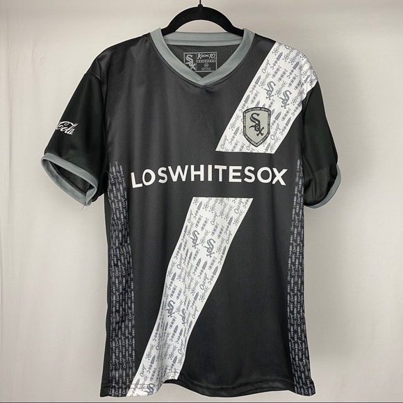 black white sox jersey